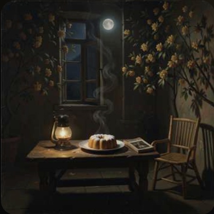 Mid-Autumn Moon Over Home